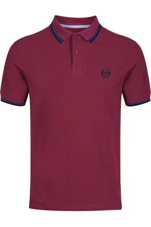 Sergio Tacchini Iconic Heren Donkerrood Poloshirt