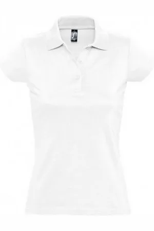 Sols Dames/dames Prescott Poloshirt met korte mouwen Jersey Polo