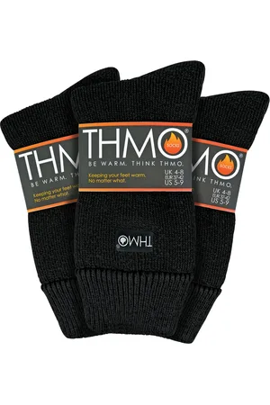 THMO Set van 3 wintersokken voor dames met comfortbovenkant