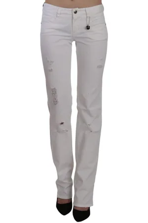 Costume National Katoenen Slim Fit Straight Jeans