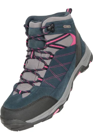 Mountain Warehouse Dames/Dames Rapid Suède Waterdichte Wandelschoenen (Marine)