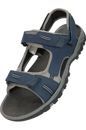 Mountain Warehouse Heren Z4 Synthetisch Suède Sandalen (Donkergrijs)