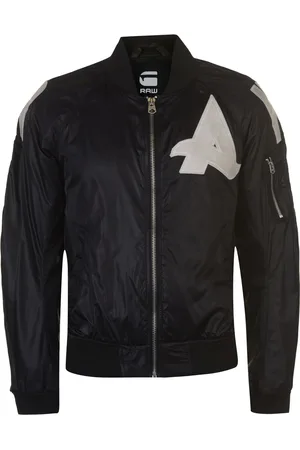 G-Star G Star Afrojack Bomber Jacket Heren Heren Gevoerd Jasje Top Lichtgewicht Ritssluiting