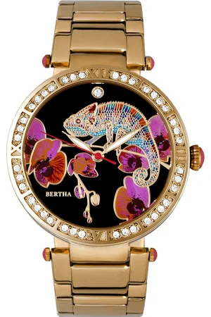 Bertha Camilla Parelmoer armbandhorloge