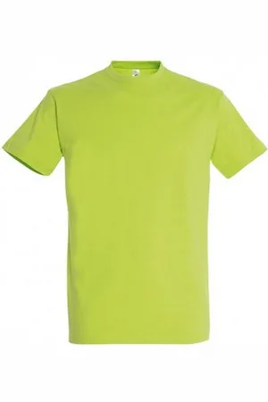 Sols Heren Keizerlijke Zwaargewicht T-Shirt met korte mouwen (Appelgroen)