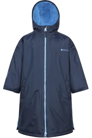 Mountain Warehouse Waterdichte badjas voor kinderen (Marine)