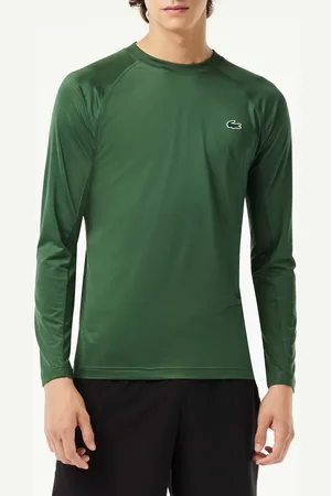 Lacoste Heren Sport Slim Fit Stretch Sport T-shirt in