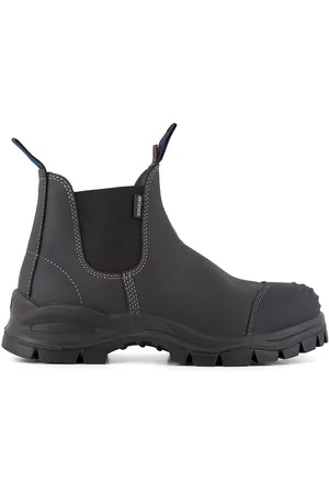 Blundstone #910 Chelsea-laars met zwarte stalen neus