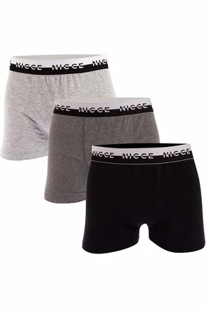 Nicce London Heren Corgan 3 Pack Boxershort in Multi