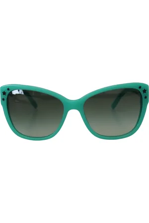 Dolce & Gabbana Vierkante zonnebrillen met sterrenpatroon