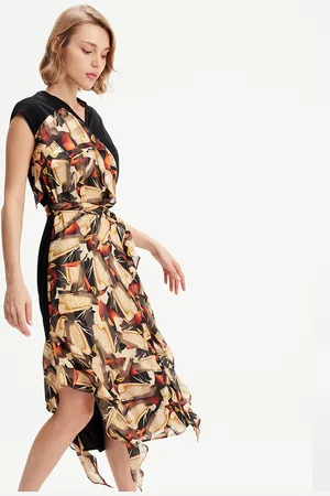 Smart & Joy Asymmetrische kleding met grafische print