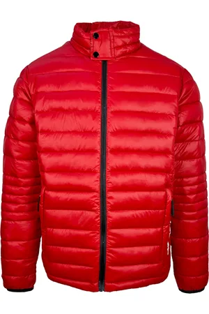 Philipp Plein Plain Padded Red Jacket