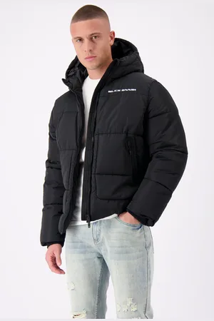 Black Bananas Block Puffer Jas