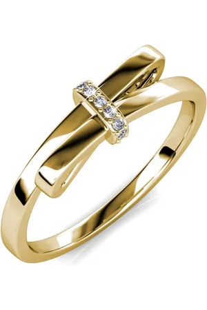 Myc-Paris Bague Luminous Bow - Cristal d