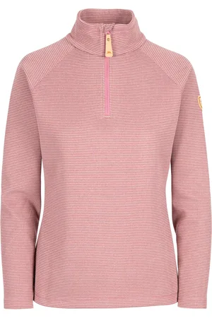 Trespass Dames/dames Olga Leder Fleece Top (Roze Bloesem Marl)
