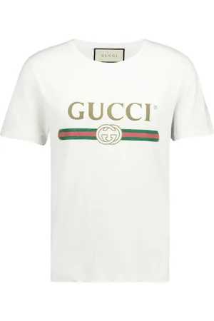 Gucci Gewassen logo slim-fit T-shirt