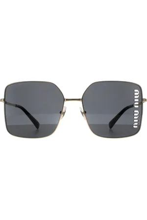 Miu Miu Vierkant Dames Bleek Donkergrijs MU51YS