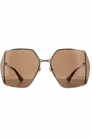 Gucci Zonnebril GG0817S 002 Gold Brown