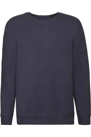 Fruit Of The Loom Sweatshirt met Drop Shoulder voor Kinderen/Kinderen (Deep Navy)