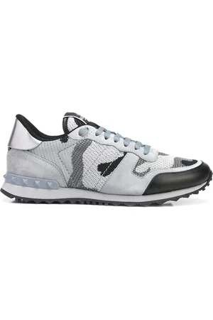VALENTINO Garavani Rockstud Camouflage-sneakers in
