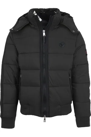 Philipp Plein Padded Taped Sleeve Black Jacket