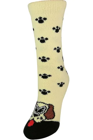 Sock Snob Nieuwigheid pantoffelsokken voor dames met dierenmotieven - Hond