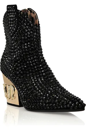 Philipp Plein Laarzen Hoge Hakken Mid Gothic Plein