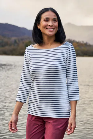 Mountain Warehouse Dames/Dames St Ives Crew Hals Top (Crème)