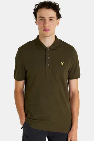 Lyle & Scott Polo SS Plain Polo Shirt Groen