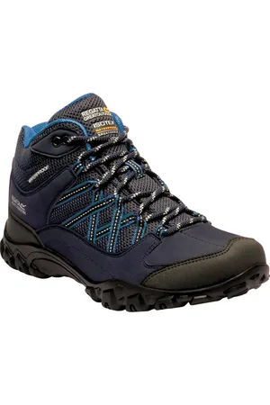 Regatta Vrouwen/dames Edgepoint Waterdichte Wandelschoenen (Marine / Benzine)