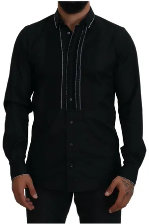 Dolce & Gabbana Prachtig Smoking Katoenen Shirt