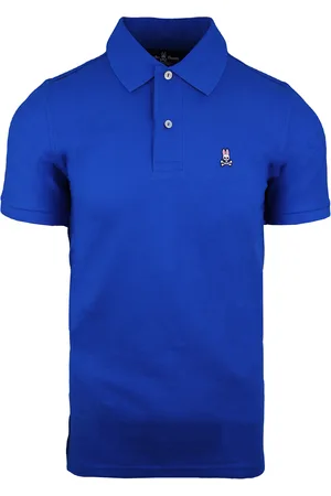 Bunny Klassieke Polo Korte Mouw Heren Katoenen Top B6K001B1PC LAPIS