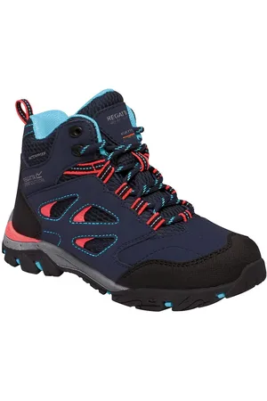 Regatta Kinderen/Kinderen Holcombe IEP Junior Wandelschoenen (Marine / Vuurkoraal)