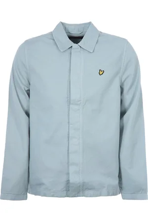 Lyle & Scott Washed Drill Overshirt - Away Blue