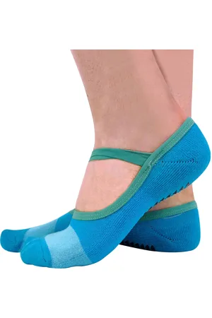 Sock Snob Set van 2 antislip yogasokken voor dames met bandjes