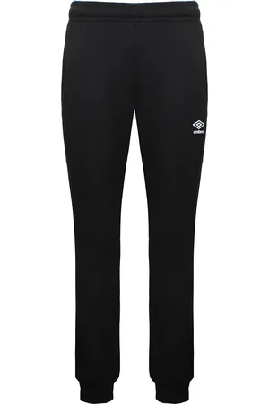 Umbro Tapered Fleece Heren Zwarte Trainingsbroek