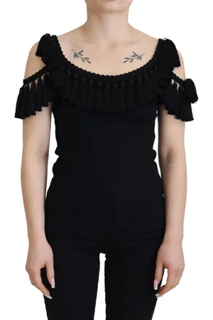 Dolce & Gabbana Prachtige Katoenen Tanktop Blouse