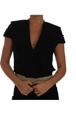 Dolce & Gabbana Stijlvolle Italiaanse Cropped Blazer