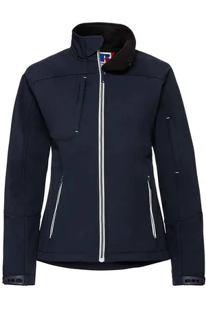 Russell Athletic Russell Dames/Dames Bionic Zachte Shell Jas (Franse marine)