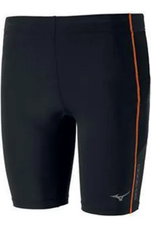 Mizuno Stretch Taille /Oranje Grafisch Logo Heren Mid Panty J2GB601391