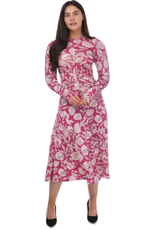 Ted Baker Aloria Afkledende Midi Dress in