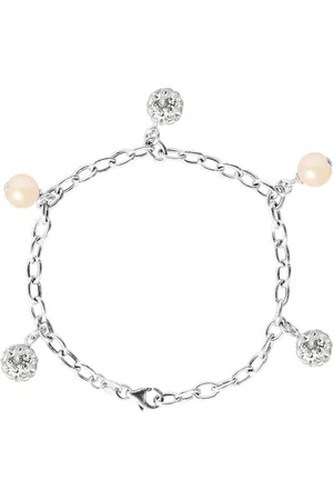 Diadema Breloques Bracket Freshwater Water Cultuur Kralen en Crystal Preciosa Silver 925