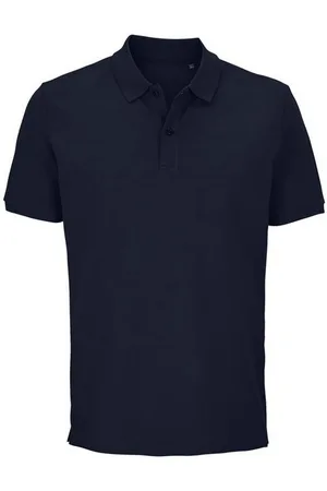 Sols Unisex Pegase Piqué Poloshirt voor Volwassenen (Franse marine)