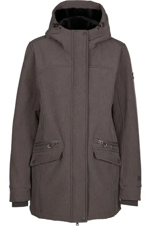 Trespass Dames/Dames Anza TP75 Zachte Shell Jas (Donkergrijs mergel)