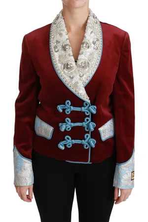 Dolce & Gabbana Barok Crystal Blazer Jasje