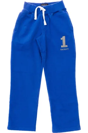 Hackett Jongenstrackbroek met trekkoorden en recht gesneden zomen HK210363