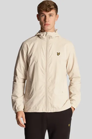 Lyle & Scott Lyle Scott lichtgewicht cremekleurige jas