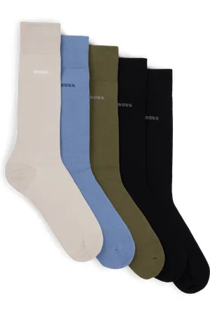 HUGO BOSS Herensokken 5 paar regular length in Multi