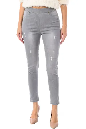 Kisses and Love Dames legging D2011 stretch stof lange denim broek stijl