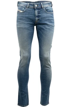 Diesel Sleenker Stone Washed blauwe skinny jeans